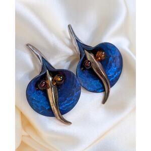 Adam Wyspiański Handcrafted Calla Lily Earrings